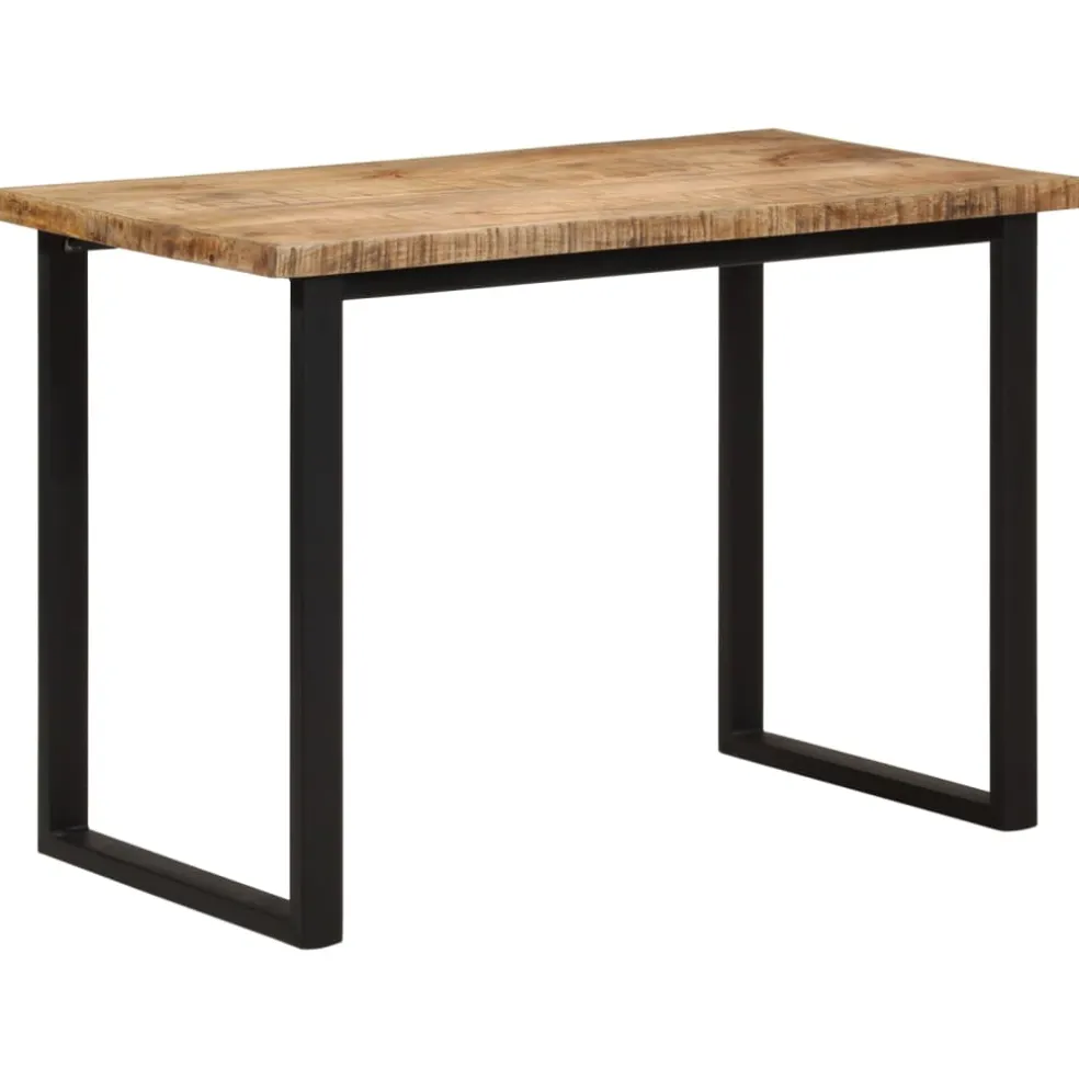 vidaXL Eettafel 110x55x75 cm massief mangohout