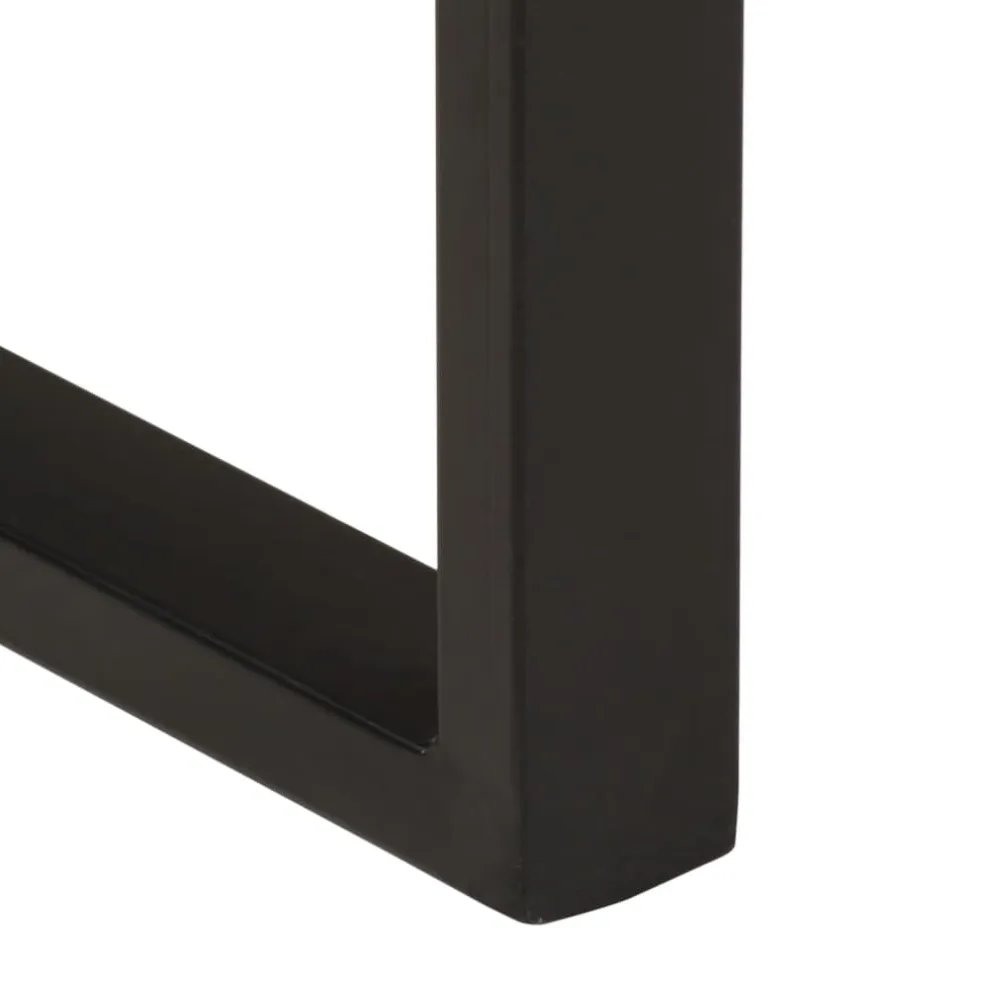 vidaXL Eettafel 110x55x75 cm massief mangohout