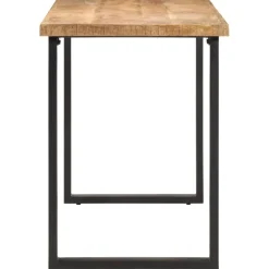 vidaXL Eettafel 110x55x75 cm massief mangohout