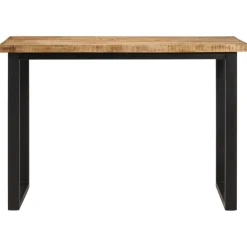 vidaXL Eettafel 110x55x75 cm massief mangohout
