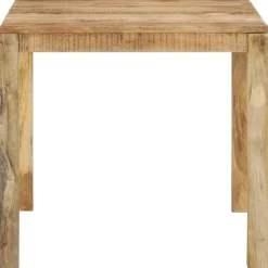 vidaXL Eettafel 82x80x76 cm massief mangohout