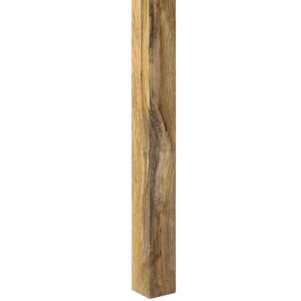 vidaXL Eettafel 82x80x76 cm massief mangohout
