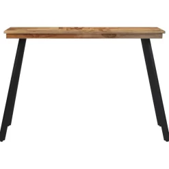vidaXL Eettafel 120x62x76 cm massief teakhout