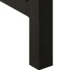 vidaXL Eettafel 110x60x76 cm massief mangohout