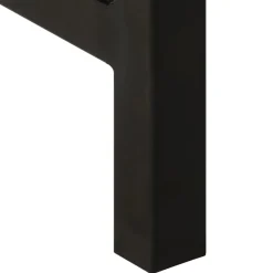 vidaXL Eettafel 110x60x76 cm massief mangohout