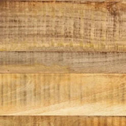 vidaXL Eettafel 120x60x76 cm massief mangohout