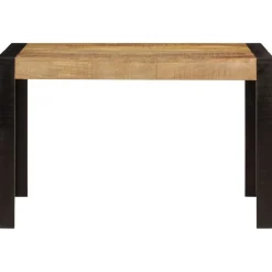 vidaXL Eettafel 120x60x76 cm massief mangohout