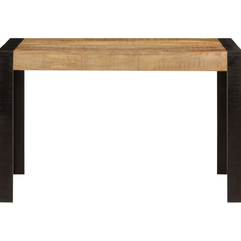 vidaXL Eettafel 120x60x76 cm massief mangohout