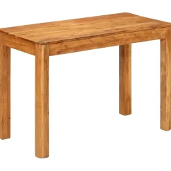 vidaXL Eettafel 110x55x76 cm massief acaciahout