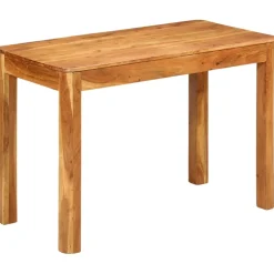 vidaXL Eettafel 110x55x76 cm massief acaciahout