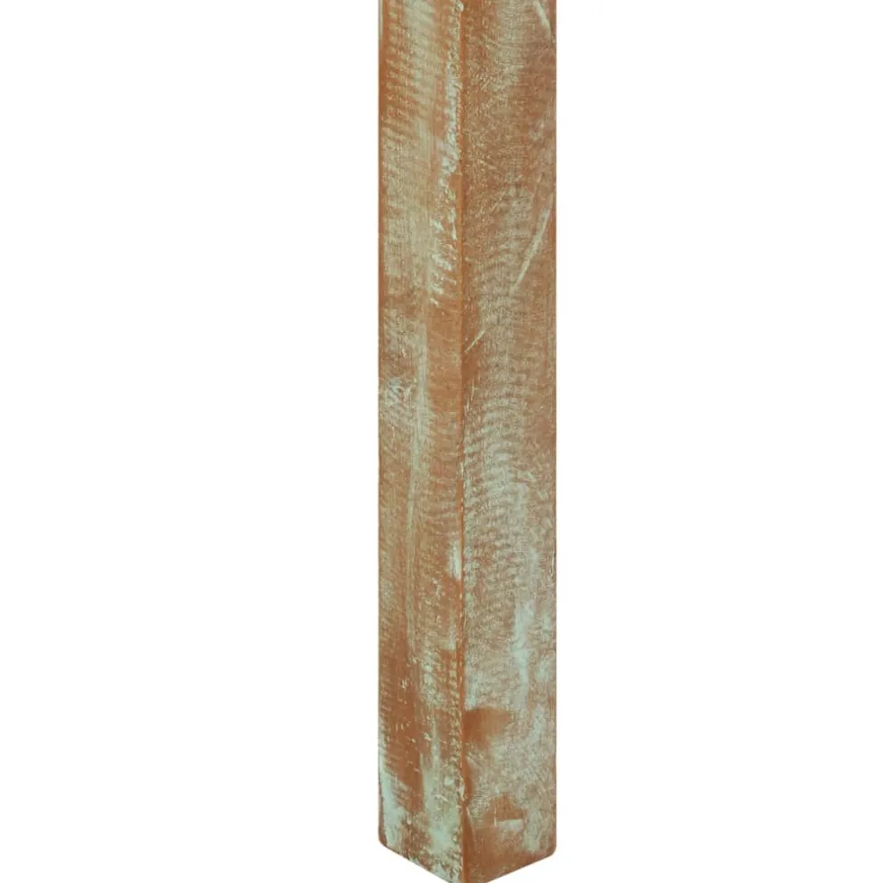 vidaXL Eettafel 82x80x76 cm massief gerecycled hout
