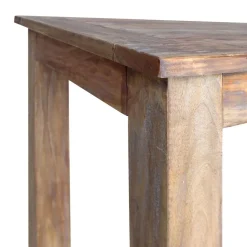 vidaXL Eettafel 120x60x77 cm massief mahoniehout