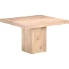 vidaXL Eettafel 120x120x77 cm massief mangohout