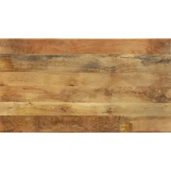 vidaXL Eettafel 110x60x76 cm massief mangohout