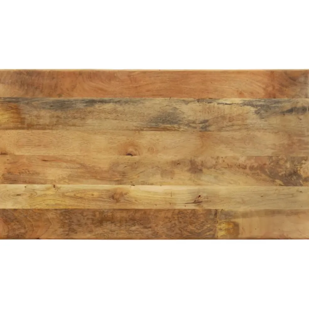 vidaXL Eettafel 110x60x76 cm massief mangohout