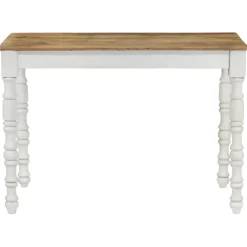 vidaXL Eettafel 110x60x76 cm massief mangohout