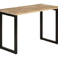 vidaXL Eettafel 110x50x76 cm massief mangohout