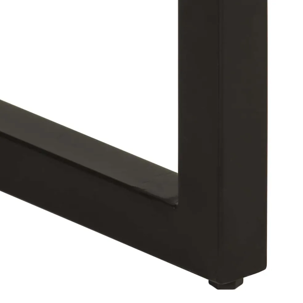 vidaXL Eettafel 110x50x76 cm massief mangohout