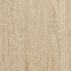 vidaXL Eettafel 140x74,5x76 cm spaanplaat sonoma eikenkleurig