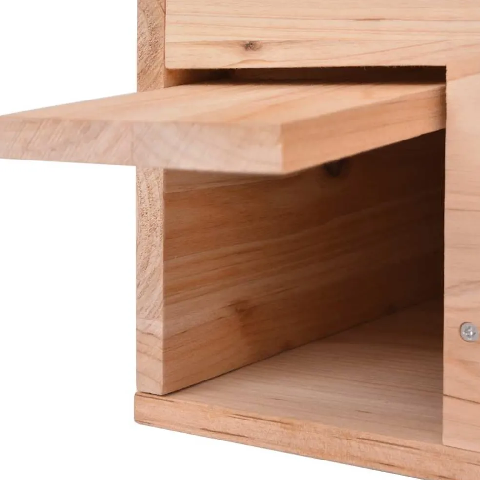 vidaXL Egelhuis 45x33x22 cm hout