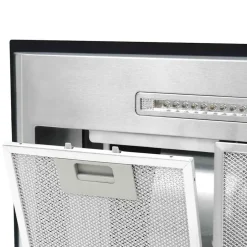 vidaXL Eilandafzuigkap LCD-scherm sensor 756 m³/u LED 90 cm