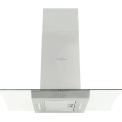 vidaXL Eilandafzuigkap 756 m³/u LED 90 cm roestvrij staal