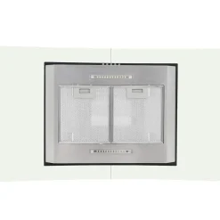 vidaXL Eilandafzuigkap 756 m³/u LED 90 cm roestvrij staal
