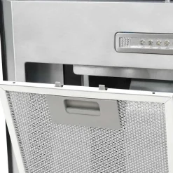 vidaXL Eilandafzuigkap 756 m³/u LED 90 cm roestvrij staal