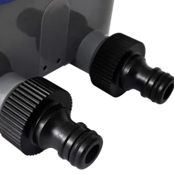 vidaXL Elektrische Irrigatie watertimer (2 uitgangen)