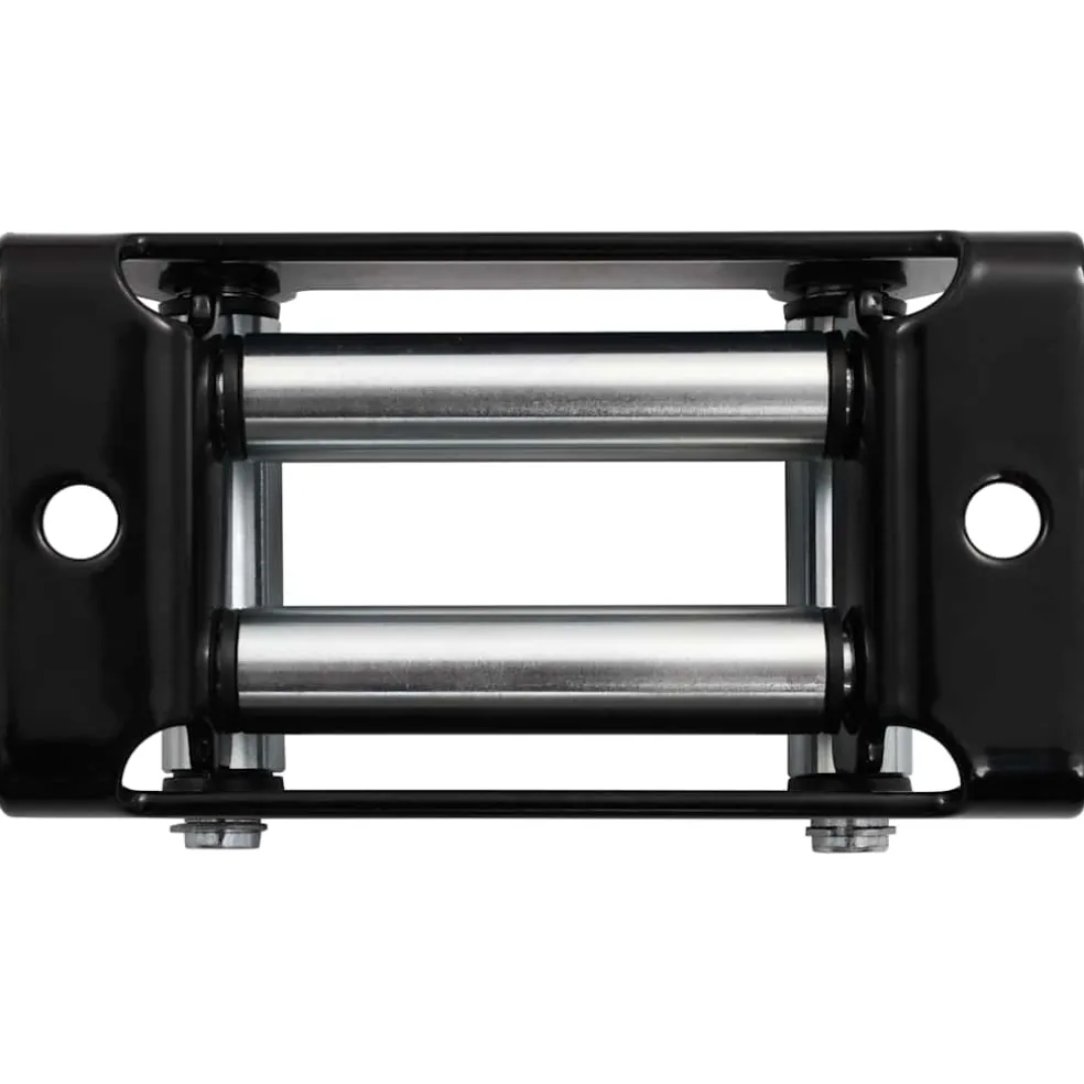 vidaXL Elektrische lier 12 V 1360 kg met montageplaat en rollenvenster