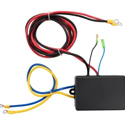 vidaXL Elektrische lier 12 V 1360 kg met montageplaat en rollenvenster