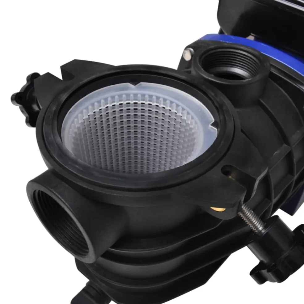 vidaXL Elektrische zwembadpomp 500W blauw