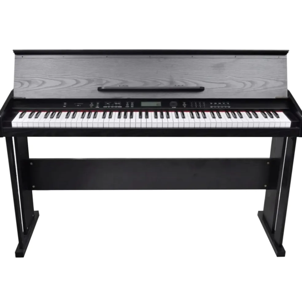 vidaXL Elektronische/Digitale piano met 88 toetsen en bladhouder