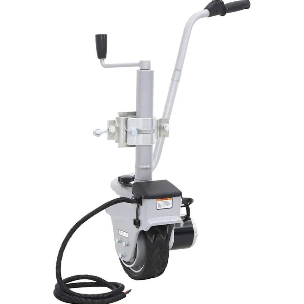 vidaXL Elektrotrekker gemotoriseerd 12 V 350 W aluminium
