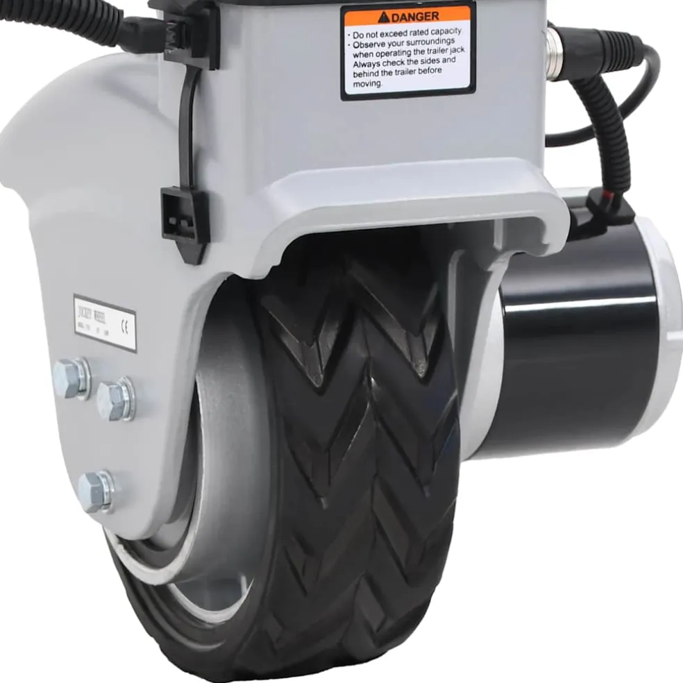 vidaXL Elektrotrekker gemotoriseerd 12 V 350 W aluminium