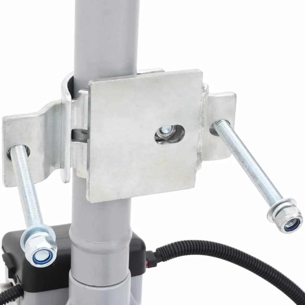 vidaXL Elektrotrekker gemotoriseerd 12 V 350 W aluminium