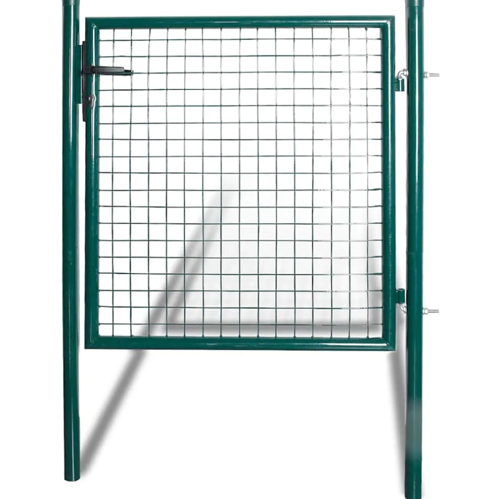 vidaXL Enkele deur 100x100 cm gepoedercoat staal