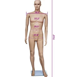 vidaXL Etalagepop man A
