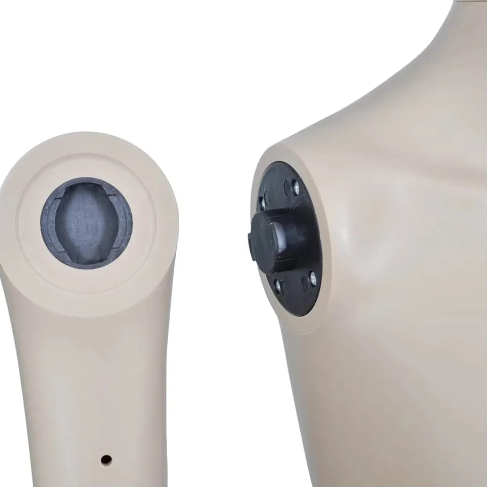 vidaXL Etalagepop man rond hoofd