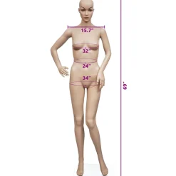 vidaXL Etalagepop vrouw B