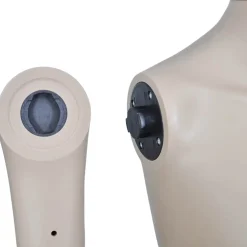 vidaXL Etalagepop vrouw rond hoofd