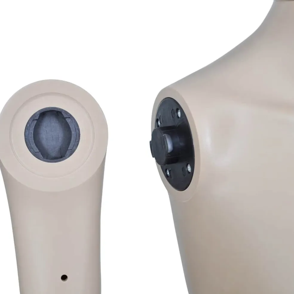 vidaXL Etalagepop vrouw rond hoofd