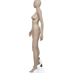 vidaXL Etalagepop vrouw rond hoofd