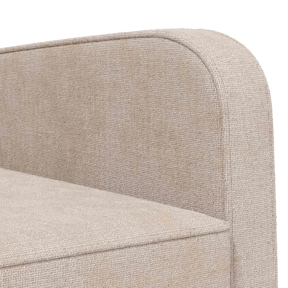 vidaXL Fauteuil Beige Chenille