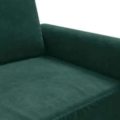 vidaXL Fauteuil 60 cm fluweel donkergroen