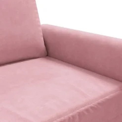 vidaXL Fauteuil 60 cm fluweel roze