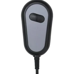 vidaXL Fauteuil verstelbaar elektrisch stof zwart