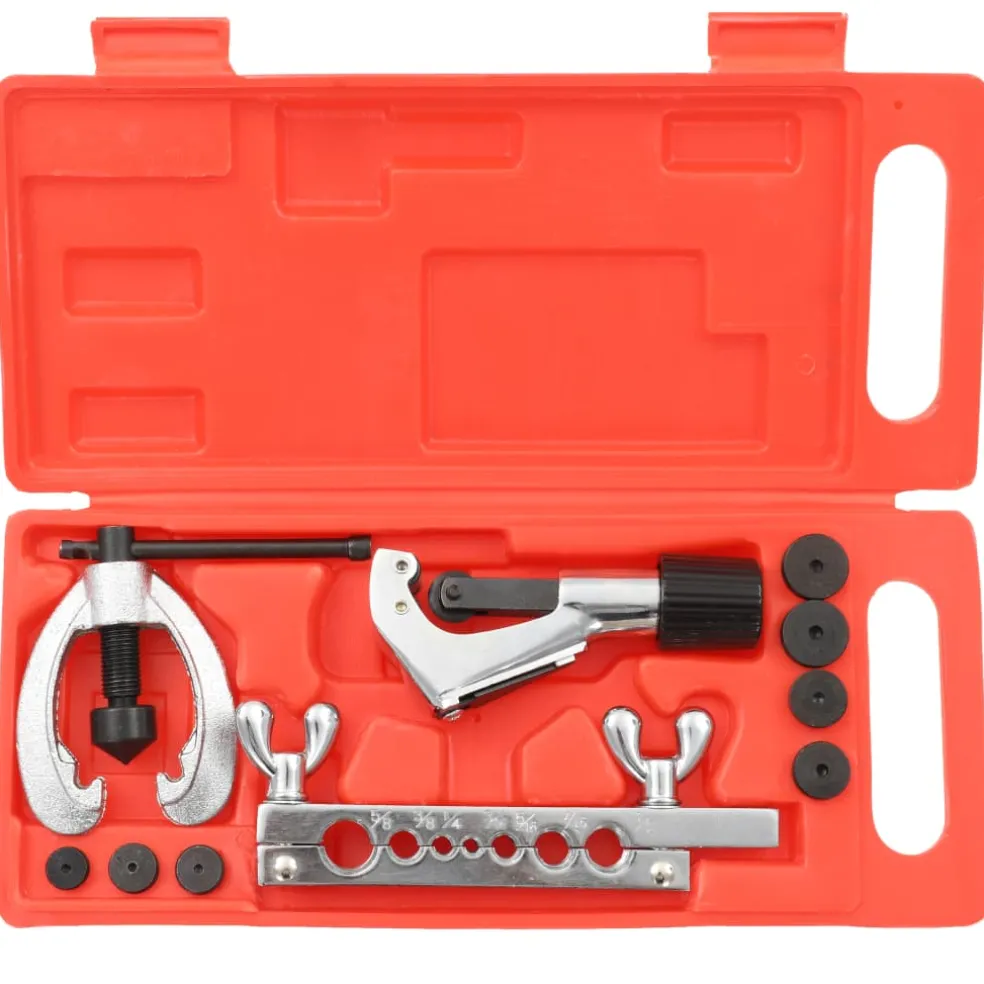 vidaXL Felsgereedschap met buizenbuiger set