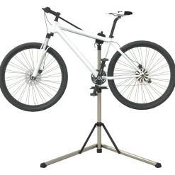 vidaXL Fietsreparatiestandaard inklapbaar 102-160 cm aluminium