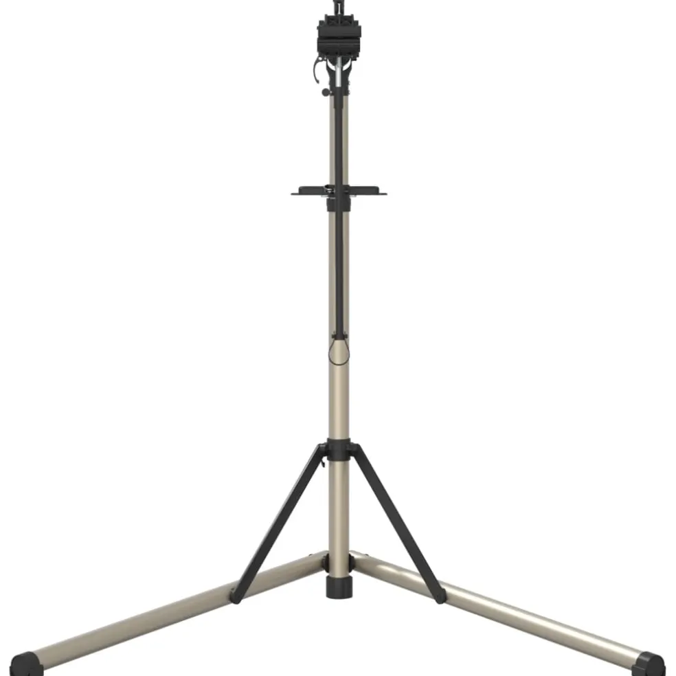 vidaXL Fietsreparatiestandaard inklapbaar 102-160 cm aluminium